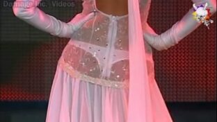 Julieta Prandi transparenta culo en tanga blanca Bailando 2006 TV damageinc videos