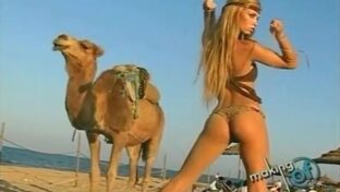 Rocío Guirao Díaz culo tanga desierto backstage Making of Europa y Túnez FTV damageinc mujeres