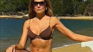Andrea Frigerio bikini backstage milf Tendencia TV damageinc famosas