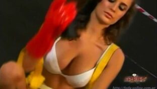 Noelia Falco modelo argentina tetona lingerie FTV Sexies damageinc famosas