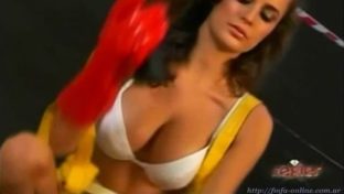 Noelia Falco modelo argentina tetona lingerie FTV damageinc famosas