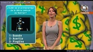 Julieta Cayetina presentadora tv argentina tetotas marcando pezones damageinc famosas
