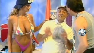 Sabrina Pettinato tetotas rebalsan del bikini Rompeportones TV damageinc famosas