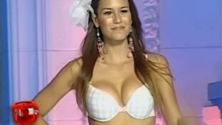 Luli Fernández tetas lingerie desfile Tigre Moda Show 2009 damageinc modelos