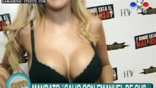 Gabriela Mandato tetas corpiño negro damageinc bailarinas