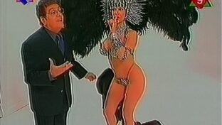 Alejandra Pradón vedette conchero culo hilo dental Gasalla TV damageinc famosas