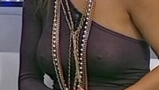 Lola Bezerra transparenta tetas y pezones en Animales Sueltos TV damageinc famosas