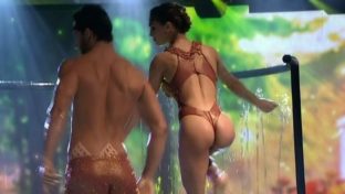 Cinthia Fernández en el aquadance (orto mojado en HD… mortal !)