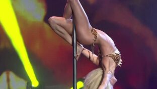 Alexandra Larsson baile caño hot Bailando 2012 TV damageinc famosas