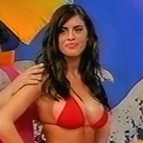 Silvina Luna en bikini roja con Ximena Capristo y Natalia Fava