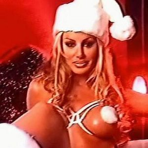 Panam disguised as a hot Mama Noel (half naked Christmas)