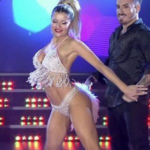 laurita fernandez bailando en tanga en showmatch damageinc videos famosas