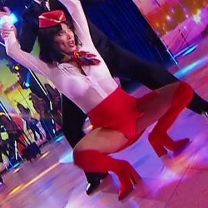 mora godoy abierta de piernas vestida de azafata bailando 2019 damageinc videos