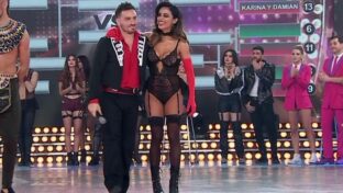 lourdes sanchez en lenceria erotica negra en bailando 2019 damageinc videos