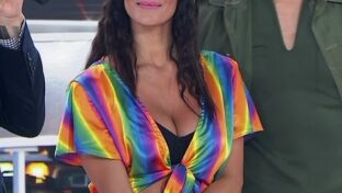 silvina escudero tetas grandes en top negro escotado look hippie bailando 2019 damageinc videos