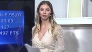 Romina Malaspina tetas hot en vestido corto en TV damageinc famosas