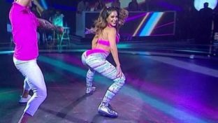 Celeste Muriega meneando orto calzas showmatch damageinc mujeres