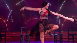 Rocío Marengo transparencias piernas upskirt tanga showmatch damageinc famosas