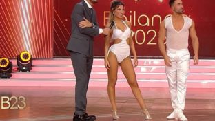 Fernanda Sosa modelo uruguaya hot en malla Bailando 2023 damageinc famosas