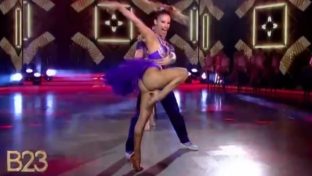 Lourdes Sánchez culito en salsa trío Bailando 2023 damageinc mujeres