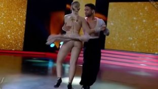 Coty Romero culito upskirts ballroom Bailando 2023 damageinc famosas
