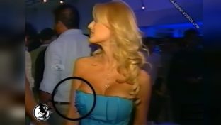 Jesica Cirio con una teta afuera en TV oops damageinc argentinas
