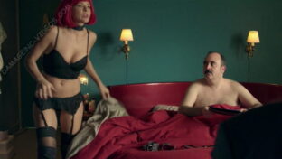 Eugenia Suárez en lingerie erótica de encaje negro película Solo se Vive Una Vez damageinc videos