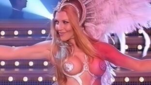 Mónica Ayos vedette tetas pezoneras conchero Susana Giménez TV damageinc famosas