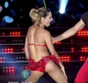 Cinthia Fernandez hot ass in red thong damageinc videos HD