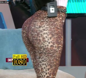 Claudia Ciardone hot ass in animal print leggings