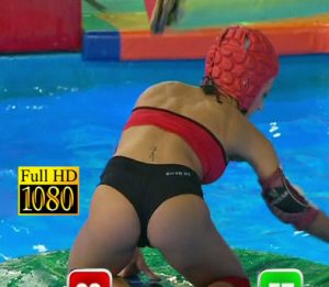 Maria Sol Perez tight bum in shorts damageinc videos HD