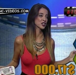 Maribel Fernandez hard nipple poking in SM$ (sexy tits !)